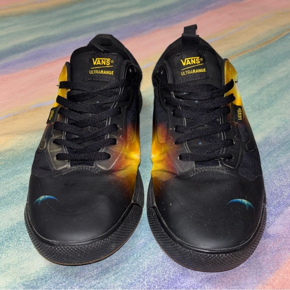 VANS National Geographic UltraRange EXO GALAXY Black Shoes men’s size 10 - Picture 4 of 8